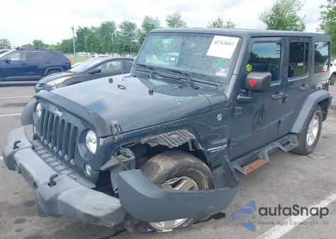 2017 Jeep Wrangler Unlimited Sport 4X4 z USA, uszkodzony, nr VIN 1C4BJWDG3HL632467